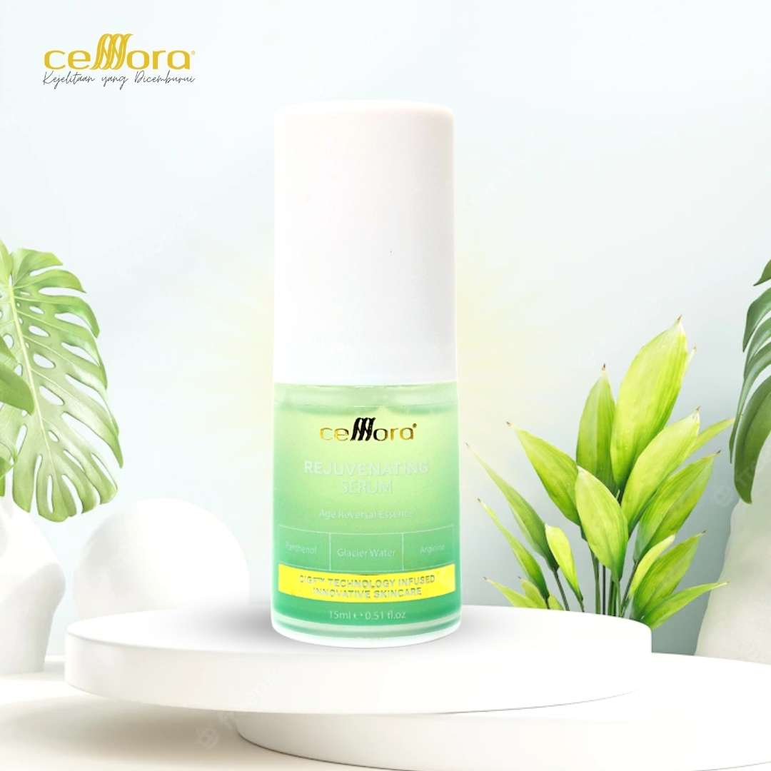 Serum Kulit Kerepot & Kendur: Rejuvenating Serum Celllora | Teknologi Stem Cell CIGF
