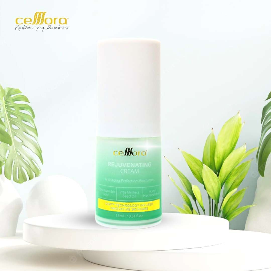 Moisturiser Kulit Kerepot & Kendur: Rejuvenating Cream Celllora | Teknologi Stem Cell CIGF