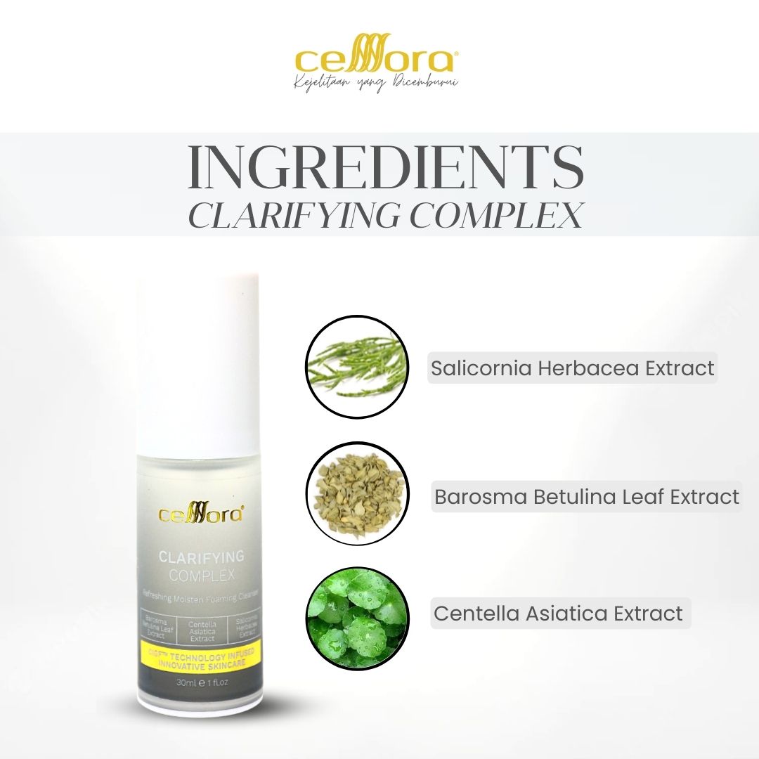 Cleanser Kulit Berminyak, Kombinasi, Jerawat, Blackheads & Whiteheads: Clarifying Complex Celllora
