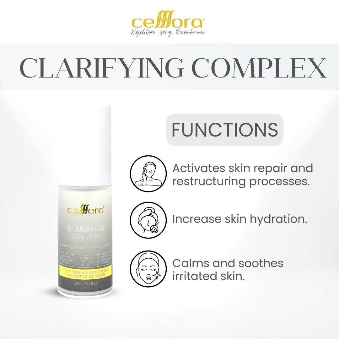 Cleanser Kulit Berminyak, Kombinasi, Jerawat, Blackheads & Whiteheads: Clarifying Complex Celllora