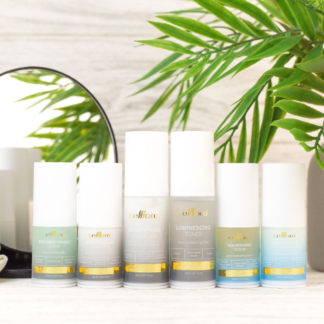 Set Kulit Kering, Kusam, Skin Barrier Rosak & Sensitif: Hydration Set Celllora |  Teknologi Stem Cell CIGF