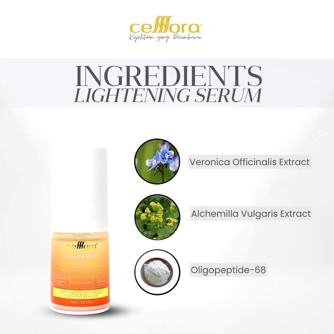 Serum Jeragat: Lightening Serum Celllora | Teknologi Stem Cell CIGF