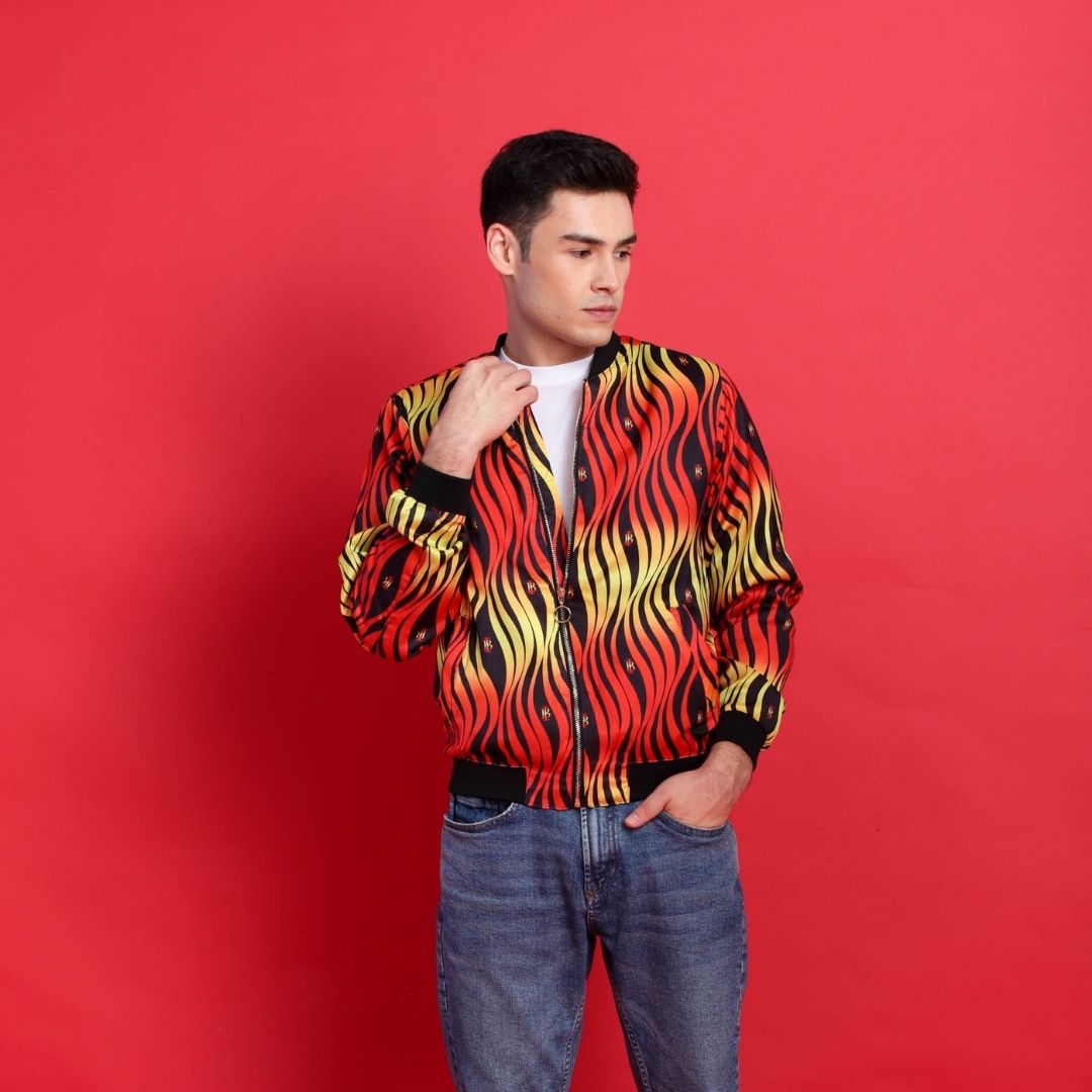 Orange - Founder's Exclusive Jacket By Idzu - Edisi Cahaya