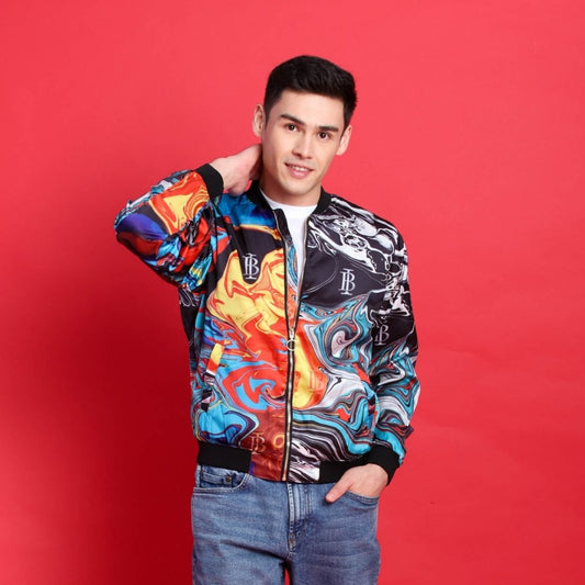 Skyblue - Founder's Exclusive Jacket By Idzu - Edisi Cahaya