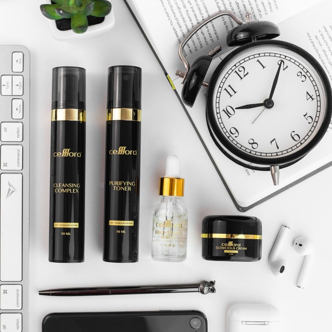 Set Kulit Normal: Black Series Set Celllora | Teknologi Stem Cell CIGF