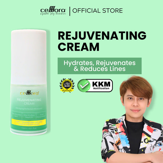 Moisturiser Kulit Kerepot & Kendur: Rejuvenating Cream Celllora | Teknologi Stem Cell CIGF