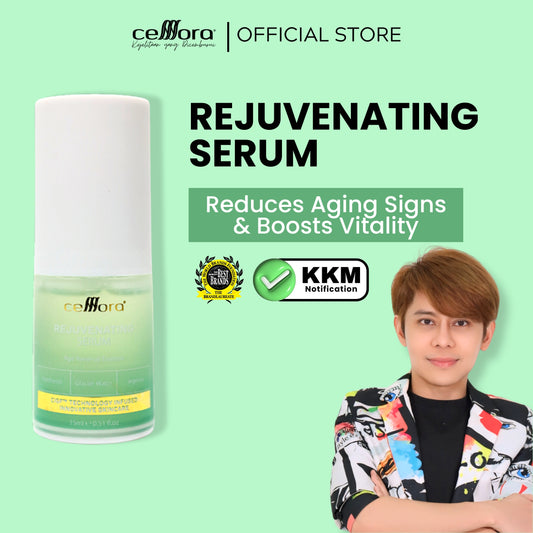 Serum Kulit Kerepot & Kendur: Rejuvenating Serum Celllora | Teknologi Stem Cell CIGF