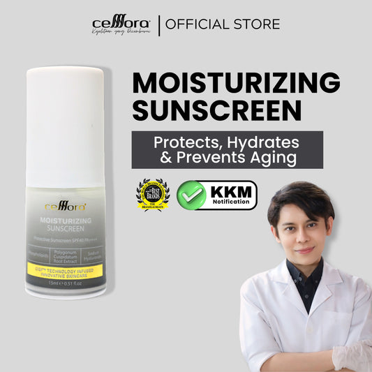 Sunscreen 5 in 1: Moisturizing Sunscreen SPF40 PA++++ Celllora