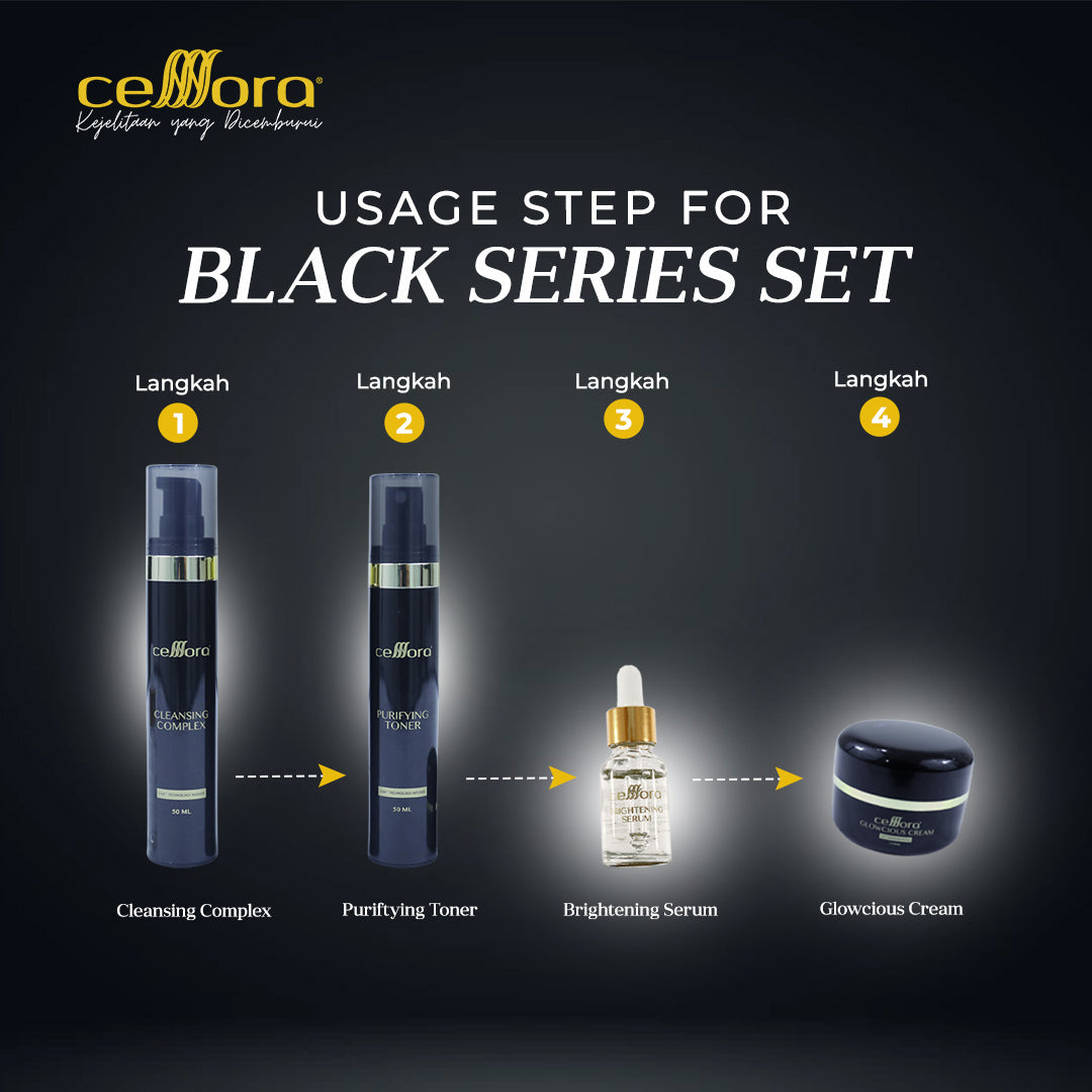 Kulit Normal: Black Series Set Celllora®